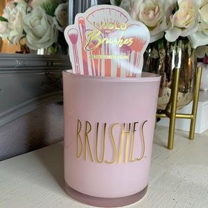 Rae Dunn makeup brush holder